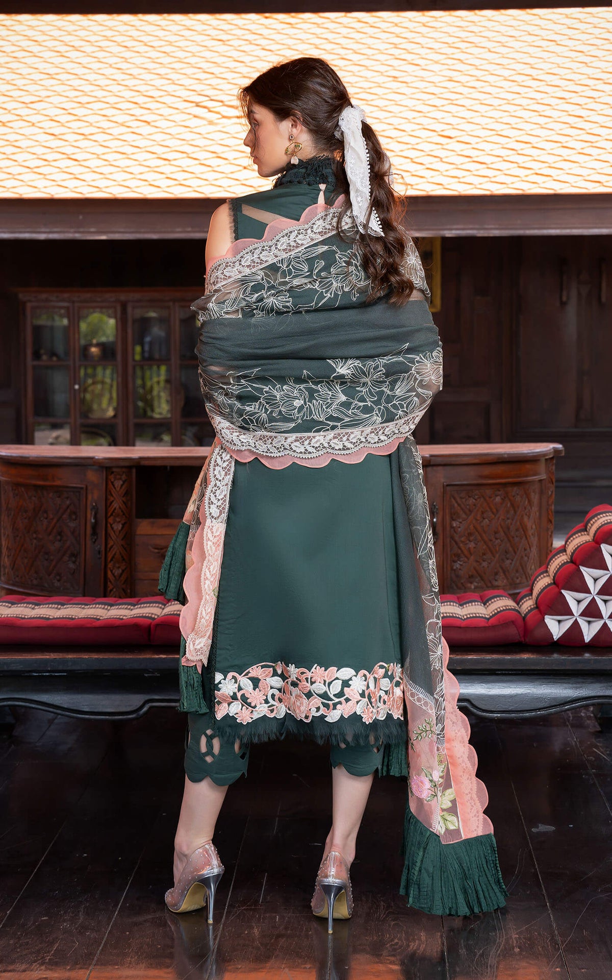 Asifa and Nabeel | Rosemary Ruffles 24 | Charisma -  Asifa and Nabeel Luxury - Original Designer Dress - House of Maryam