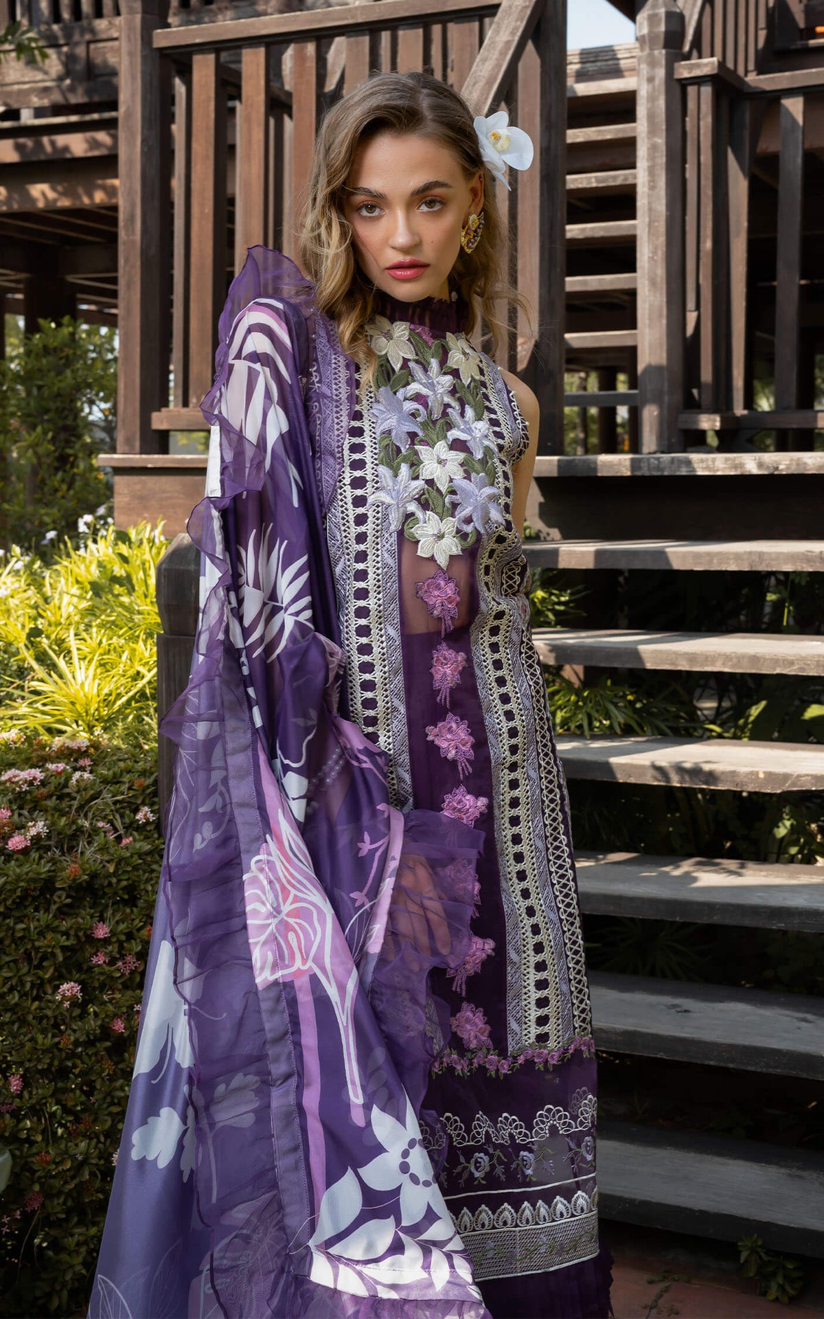Asifa and Nabeel | Rosemary Ruffles 24 | Dazzle -  Asifa and Nabeel Luxury - Original Designer Dress - House of Maryam