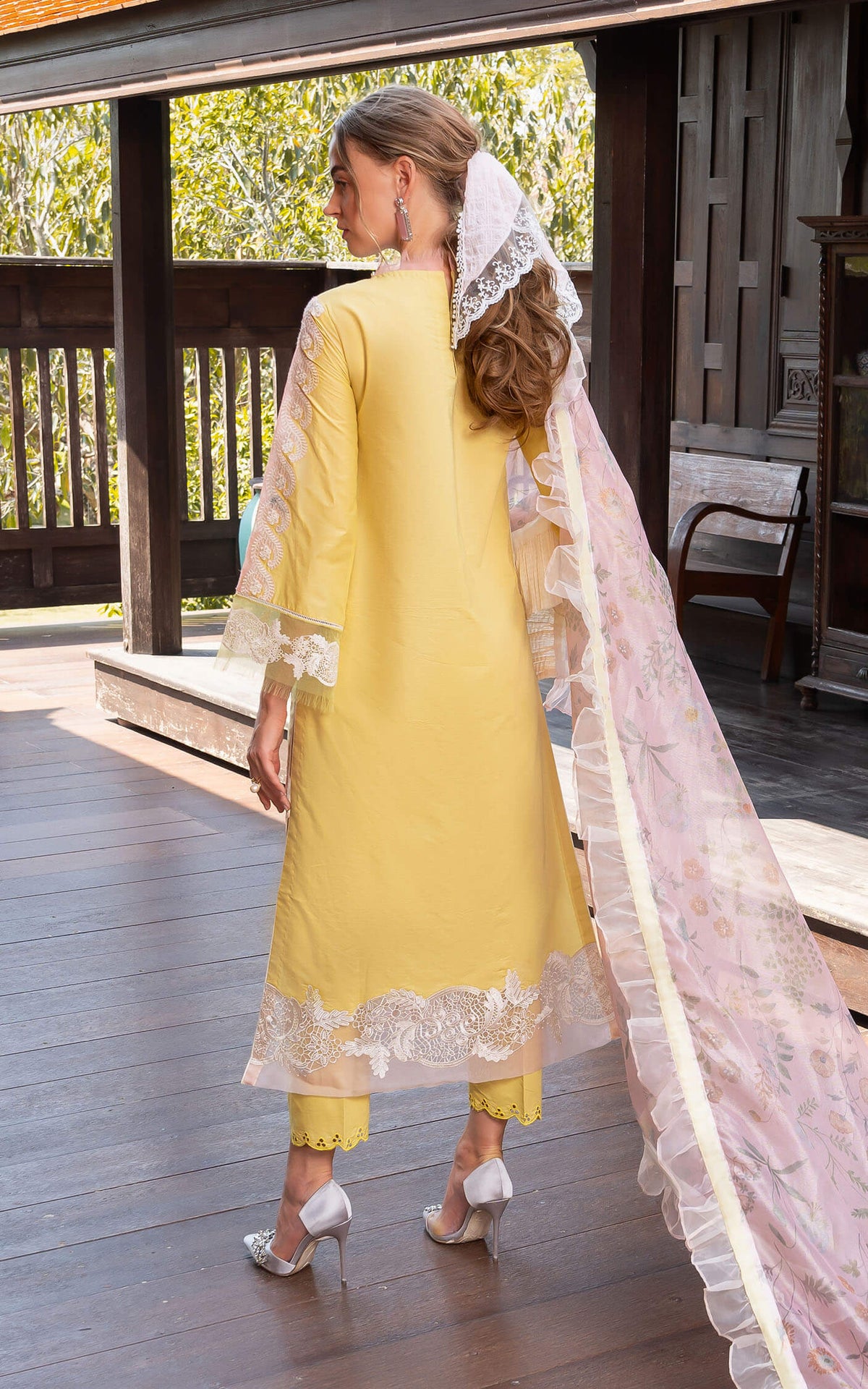 Asifa and Nabeel | Rosemary Ruffles 24 | Essence -  Asifa and Nabeel Luxury - Original Designer Dress - House of Maryam