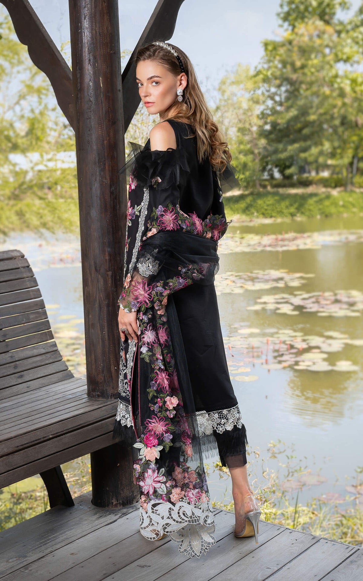 Asifa and Nabeel | Rosemary Ruffles 24 | Euphoria -  Asifa and Nabeel Luxury - Original Designer Dress - House of Maryam