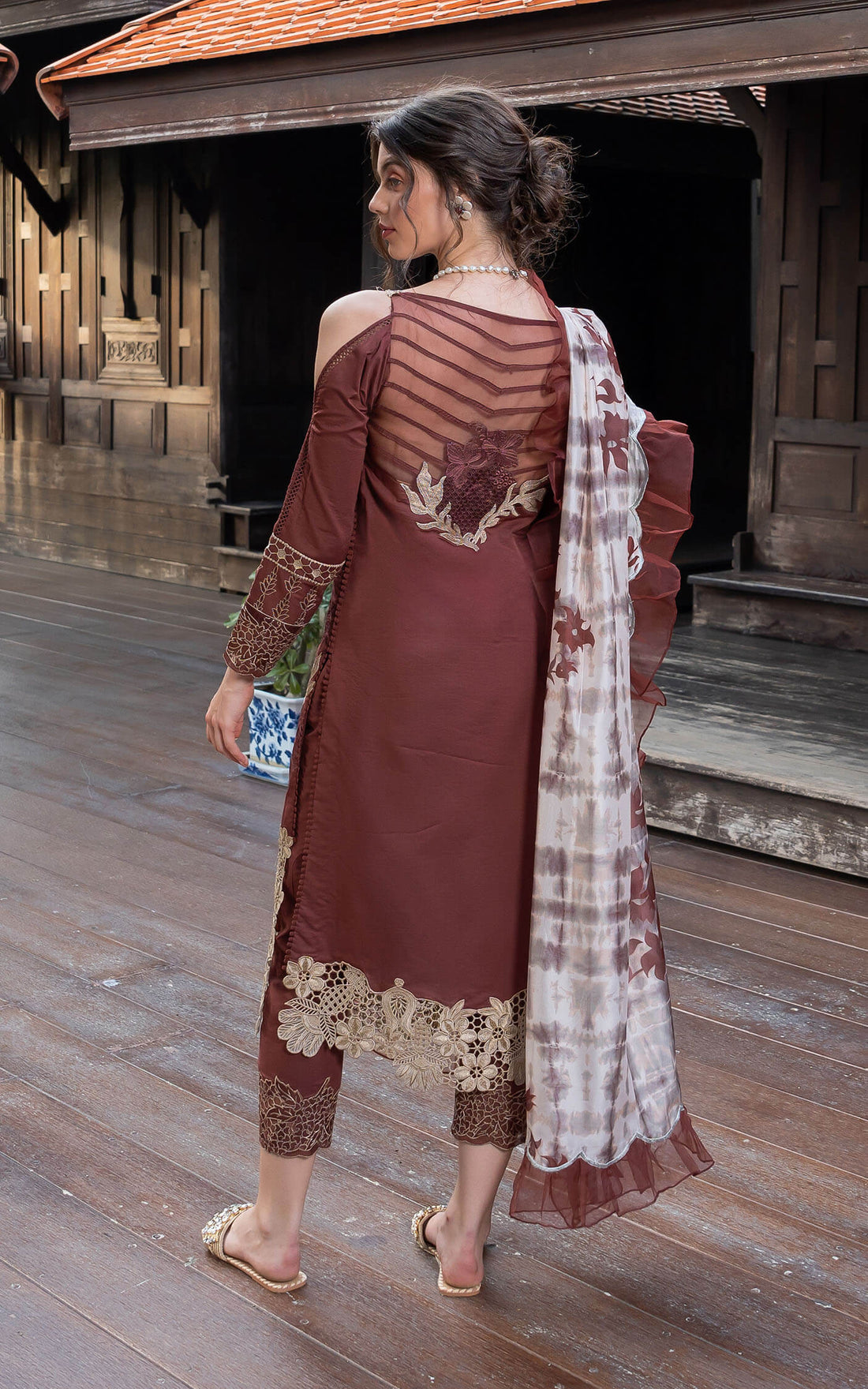 Asifa and Nabeel | Rosemary Ruffles 24 | Sheen by Designer Asifa and Nabeel - House of Maryam - Pakistani Designer Ethnic Wear in {{ shop.shopifyCountryName }}