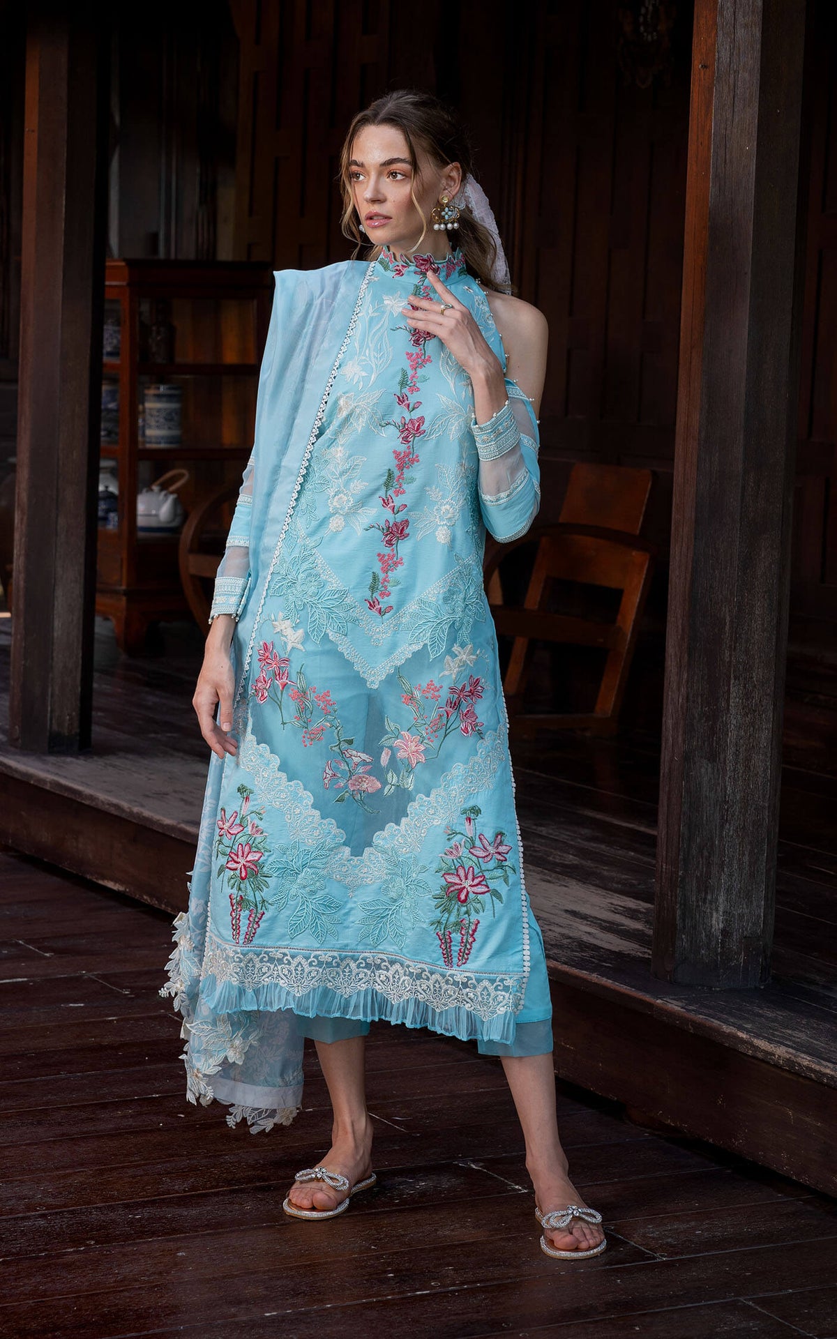 Asifa and Nabeel | Rosemary Ruffles 24 | Utopia -  Asifa and Nabeel Luxury - Original Designer Dress - House of Maryam