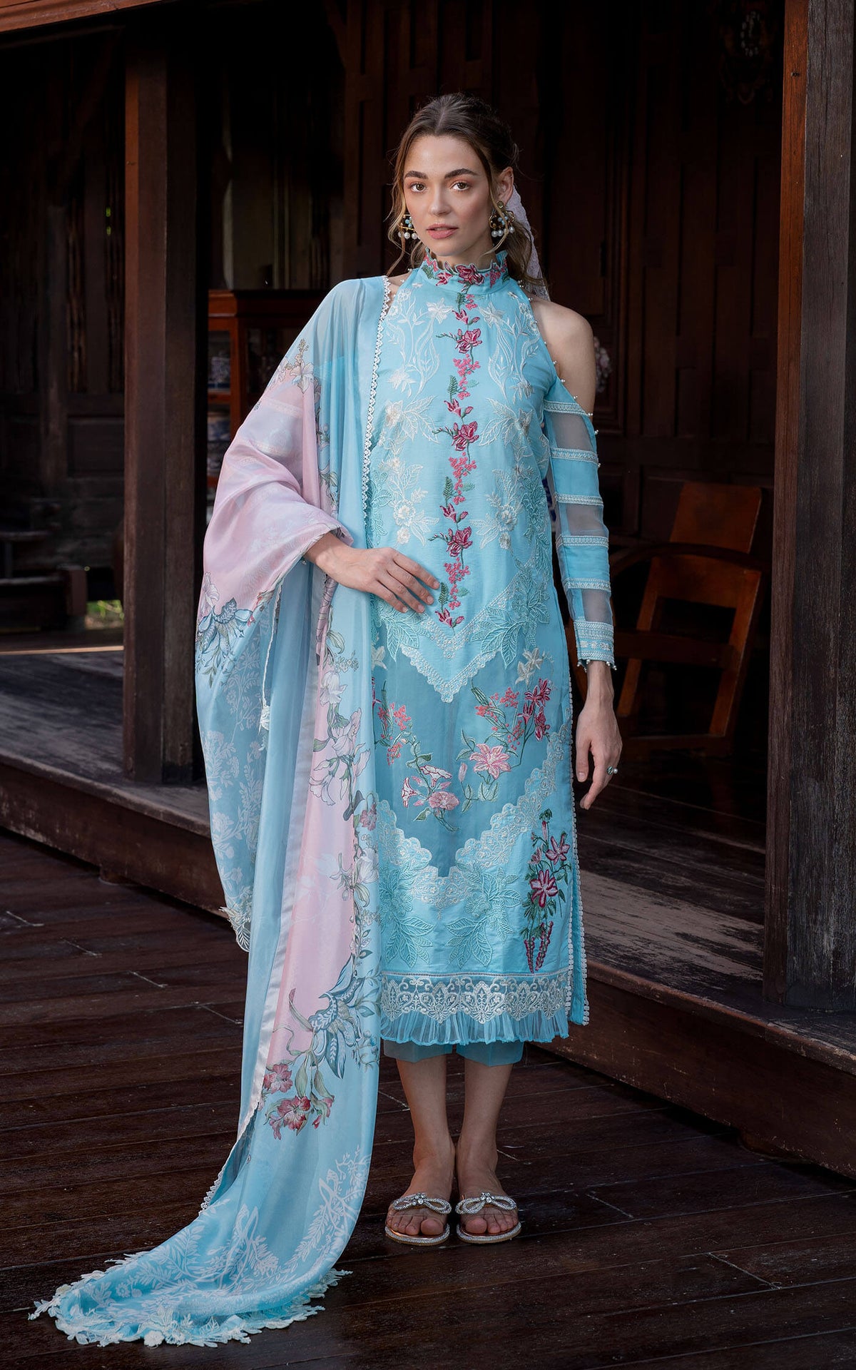 Asifa and Nabeel | Rosemary Ruffles 24 | Utopia -  Asifa and Nabeel Luxury - Original Designer Dress - House of Maryam