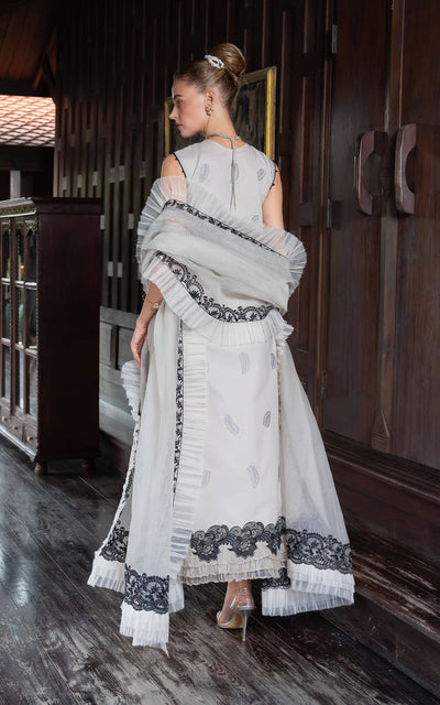 Asifa and Nabeel | Rosemary Ruffles 24 | Aurora -  Asifa and Nabeel Luxury - Original Designer Dress - House of Maryam