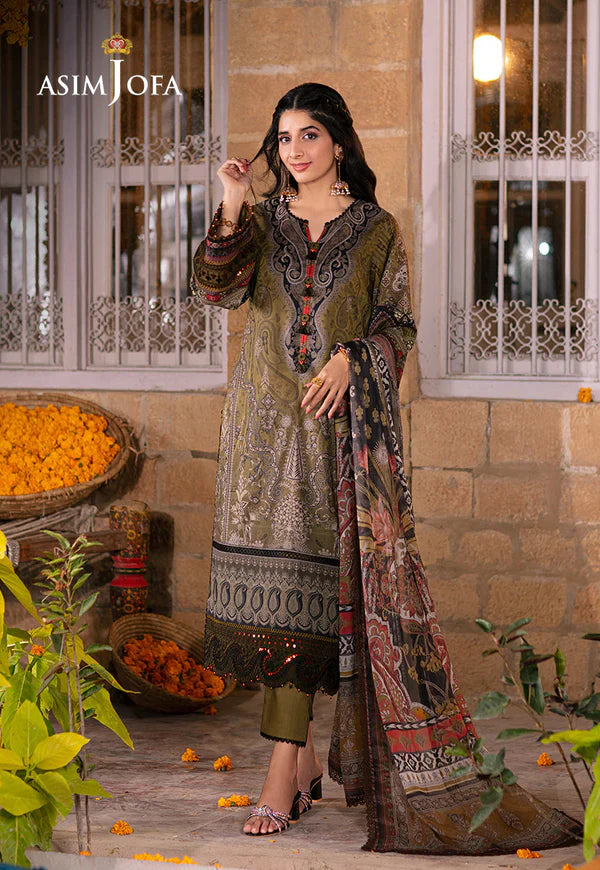 Asim Jofa | Aira Summer Prints | AJAR 23 by Designer Asim Jofa - House of Maryam - Pakistani Designer Ethnic Wear in {{ shop.shopifyCountryName }}