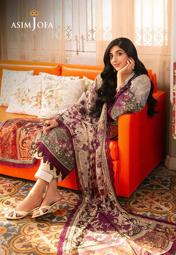 Asim Jofa | Aira Summer Prints | AJAR 21 by Designer Asim Jofa - House of Maryam - Pakistani Designer Ethnic Wear in {{ shop.shopifyCountryName }}