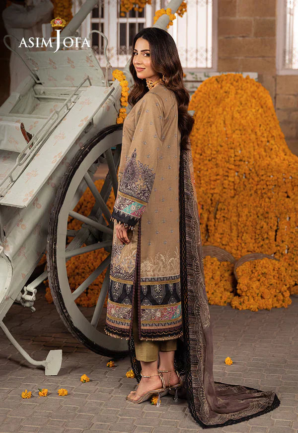 Asim Jofa | Aira Summer Prints | AJAR-16 by Designer Asim Jofa - House of Maryam - Pakistani Designer Ethnic Wear in {{ shop.shopifyCountryName }}