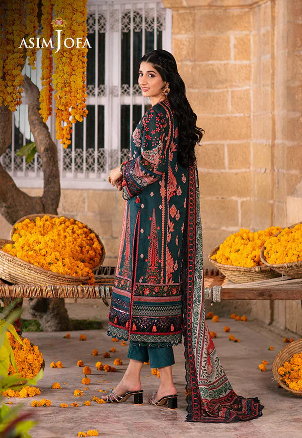 Asim Jofa | Aira Summer Prints | AJAR-13 by Designer Asim Jofa - House of Maryam - Pakistani Designer Ethnic Wear in {{ shop.shopifyCountryName }}