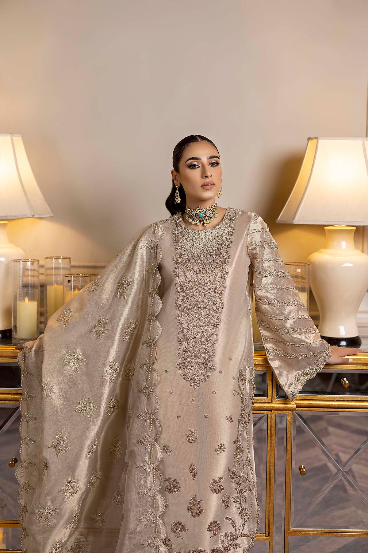 Nuriyaa | Rozanne Formals | Aster -  Nuriyaa Luxury Pret - Original Designer Dress - House of Maryam