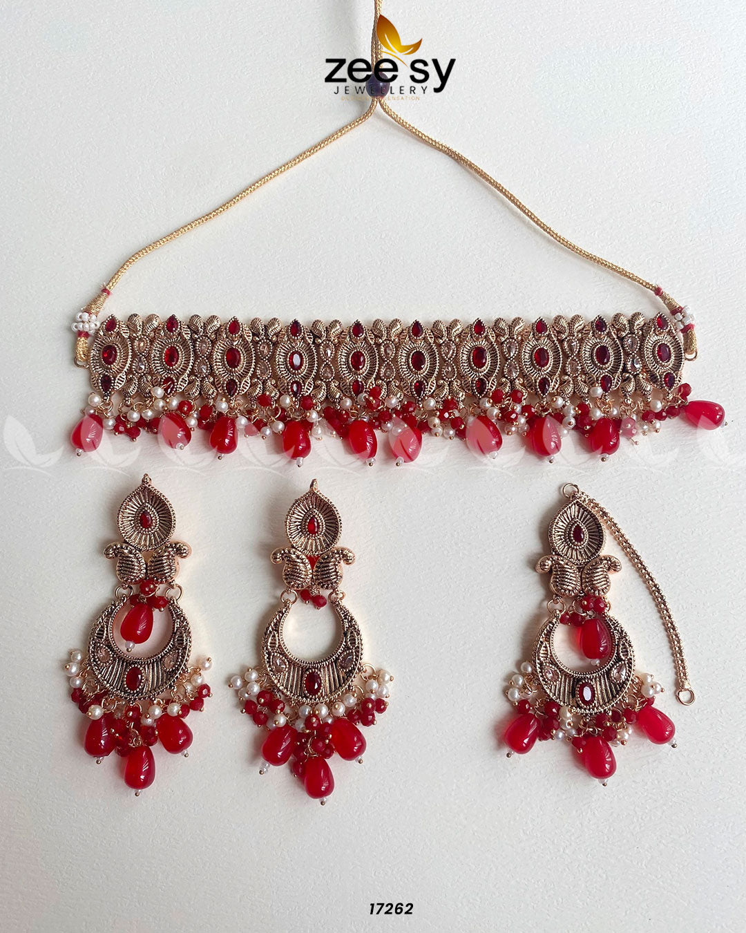 Aura Necklace -  Zeesy Necklace Sets - Original Designer Dress - House of Maryam