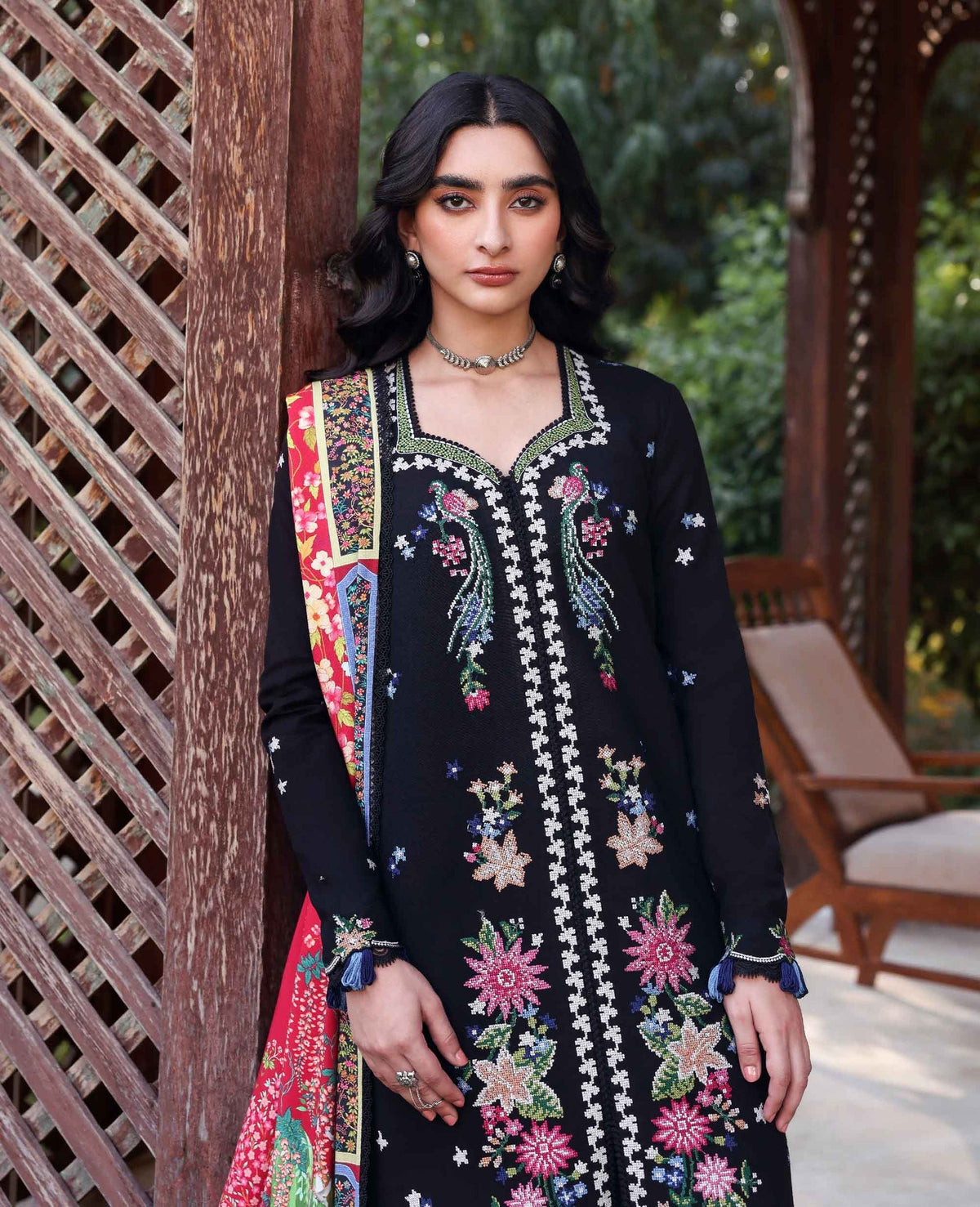 Republic Womenswear | Amaris Luxury Shawl 25 | Aveline-4