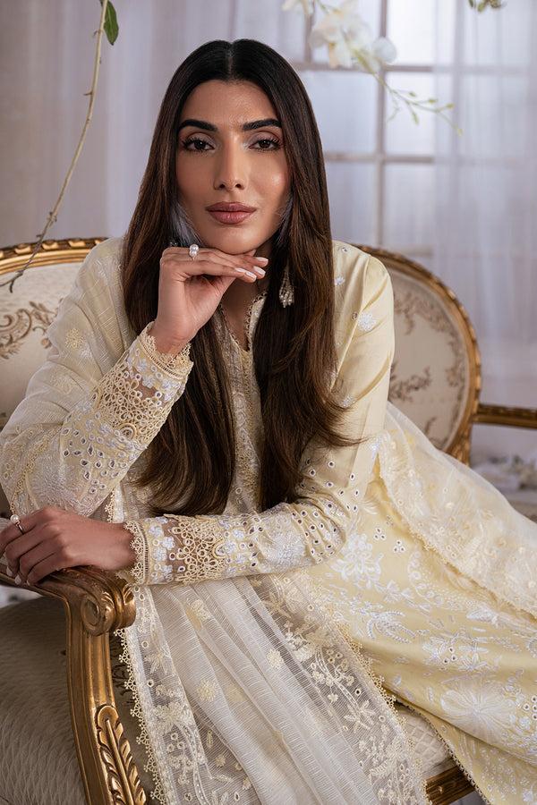 Ayzel | Eudora Luxury Lawn 24 | AUREL -  Ayzel Luxury - Original Designer Dress - House of Maryam