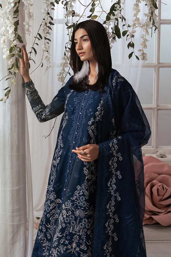 Ayzel | Eudora Luxury Lawn 24 | ESTELLE by Designer Ayzel - House of Maryam - Pakistani Designer Ethnic Wear in {{ shop.shopifyCountryName }}