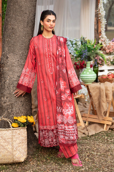 Afrozeh | Ayzel Summer Dream | CARDINAL -  Afrozeh Casuals - Original Designer Dress - House of Maryam