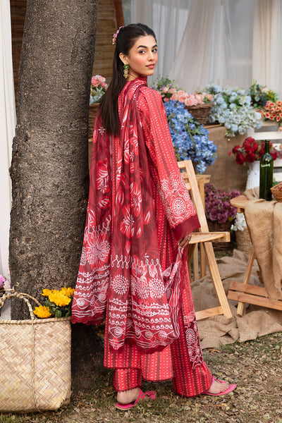 Afrozeh | Ayzel Summer Dream | CARDINAL -  Afrozeh Casuals - Original Designer Dress - House of Maryam