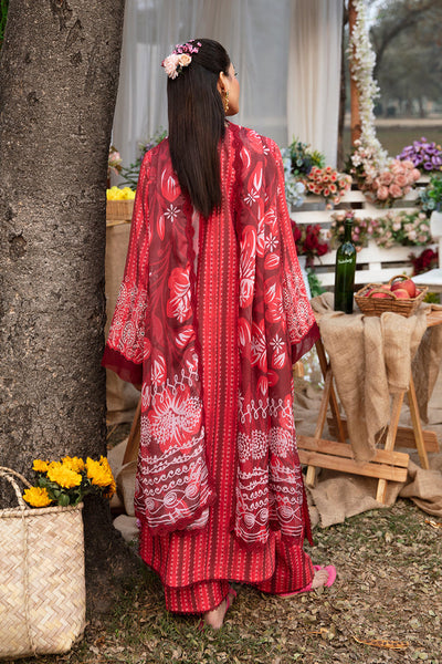 Afrozeh | Ayzel Summer Dream | CARDINAL -  Afrozeh Casuals - Original Designer Dress - House of Maryam