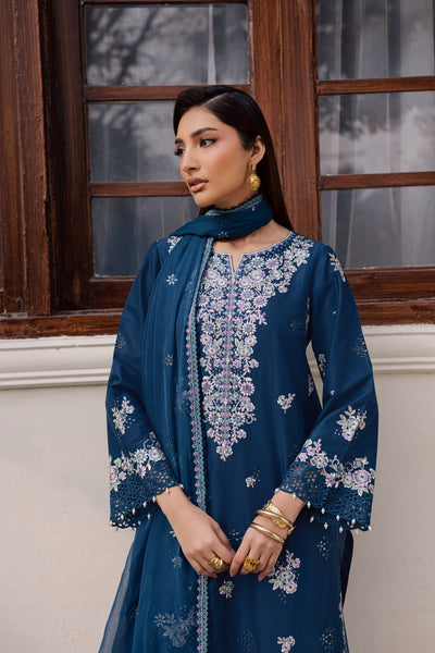 Batik | Feyre Luxury Lawn Eid Edit 26' | Azraaq 3Pc