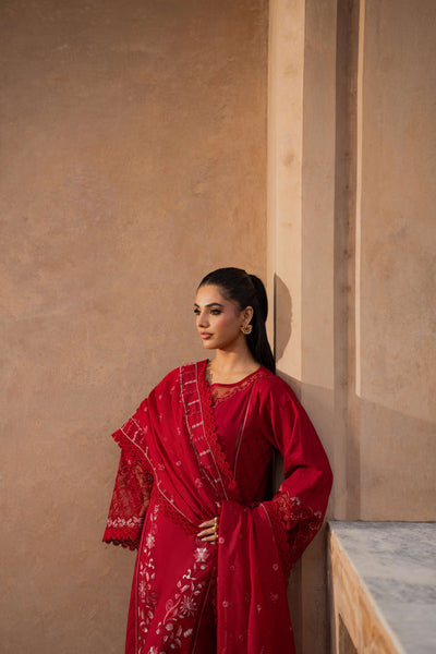 Azzal | Lawn 25 | CRIMSON