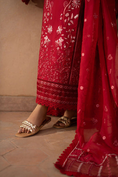 Azzal | Lawn 25 | CRIMSON