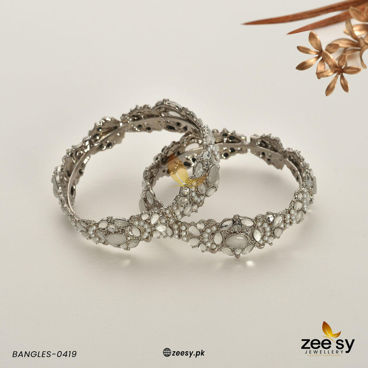 Bangles-0419 -  Zeesy Bangles - Original Designer Dress - House of Maryam