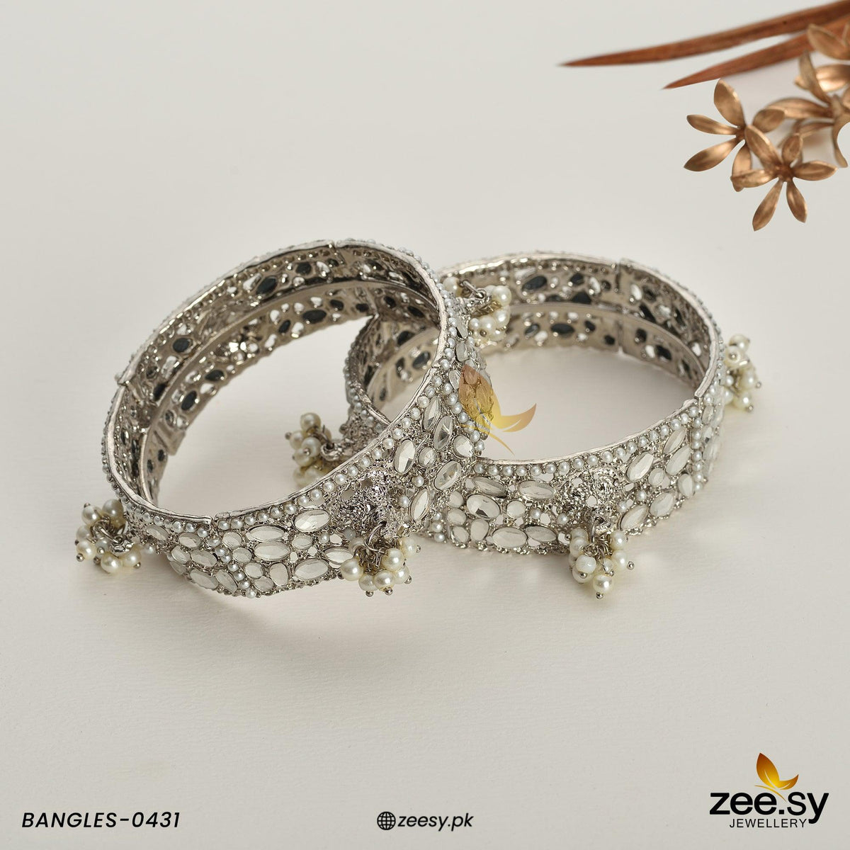 Bangles-0431 -  Zeesy Bangles - Original Designer Dress - House of Maryam