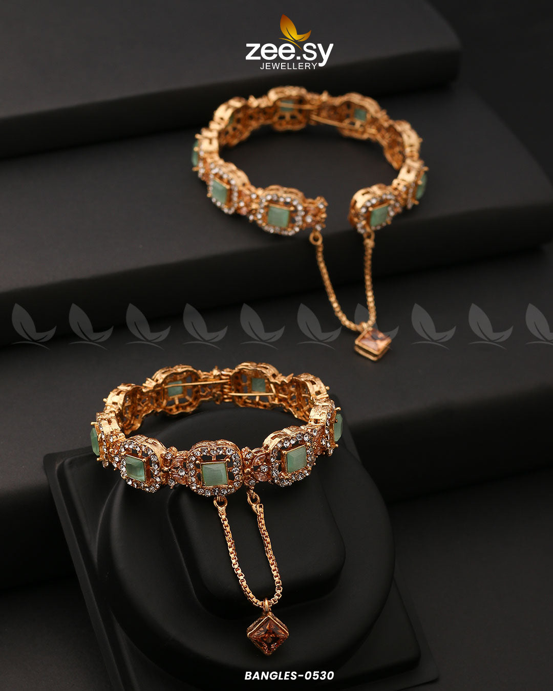 Bangles-0530 -  Zeesy Bangles - Original Designer Dress - House of Maryam