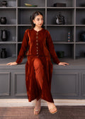 Fozia Khalid | The Velvet Rise 25 | MOCHA LUXE -  Fozia Khalid Ladies Clothes - Original Designer Dress - House of Maryam