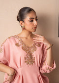 Fozia Khalid | The Velvet Rise 25 | BLUSH AURA -  Fozia Khalid Ladies Clothes - Original Designer Dress - House of Maryam