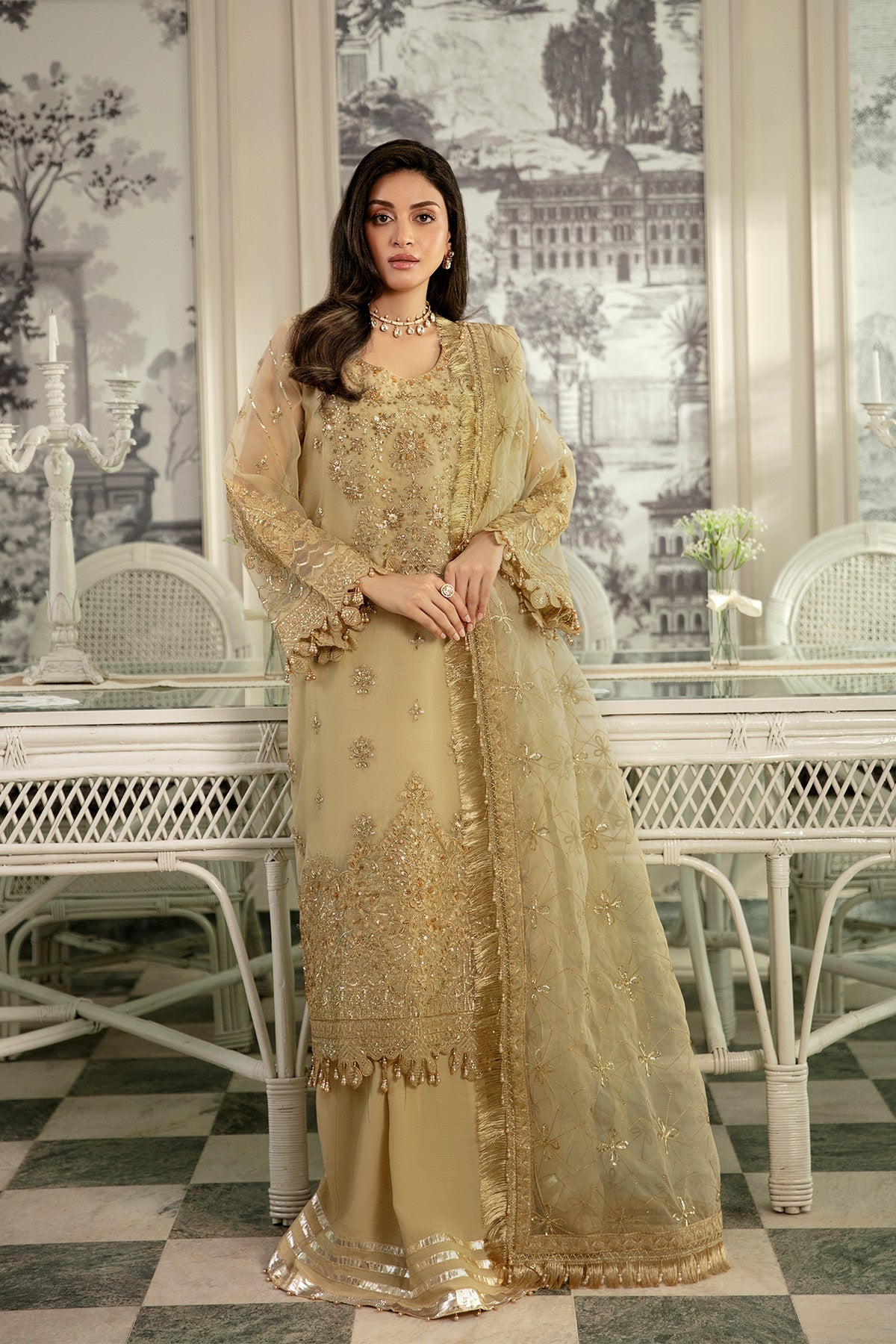 Raeesa Premium | Dehleez Formals | Dl 1036 -  Raeesa Premium Ladies Clothes - Original Designer Dress - House of Maryam