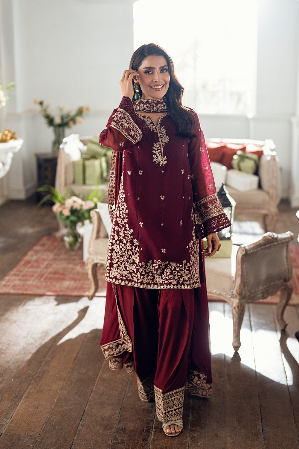 Azure | Vogue Formals | Berry Dusk -  Azure Ladies Clothes - Original Designer Dress - House of Maryam