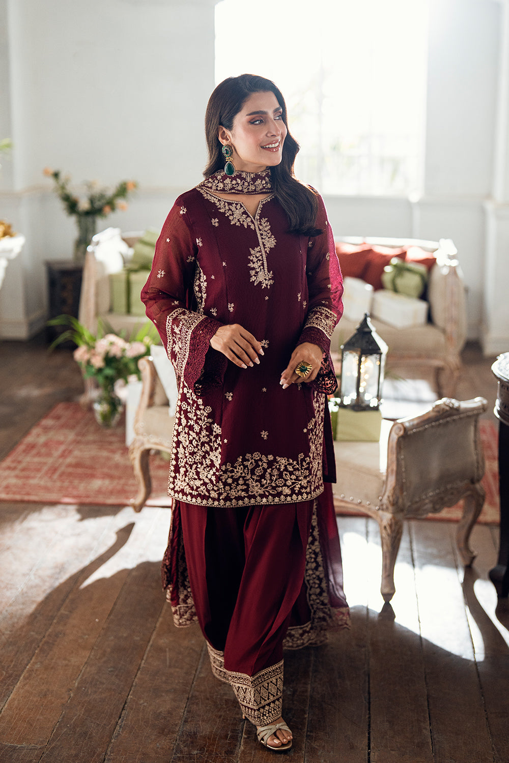 Azure | Vogue Formals | Berry Dusk -  Azure Ladies Clothes - Original Designer Dress - House of Maryam