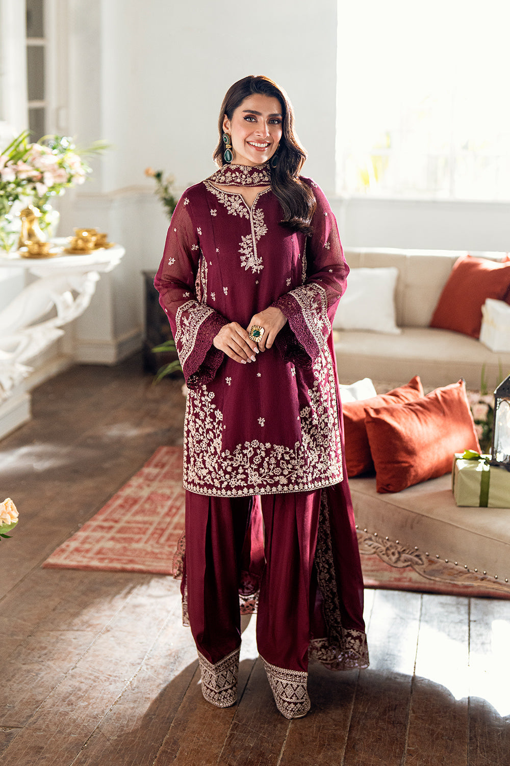 Azure | Vogue Formals | Berry Dusk -  Azure Ladies Clothes - Original Designer Dress - House of Maryam