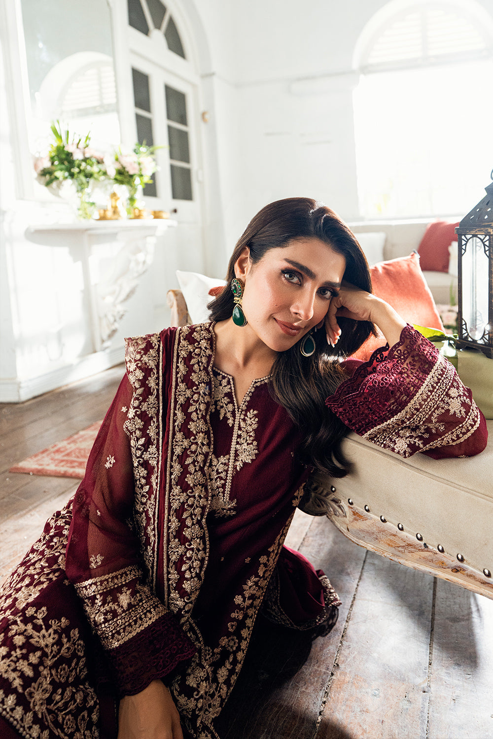 Azure | Luxe Formals | Berry Dusk -  Azure Ladies Clothes - Original Designer Dress - House of Maryam