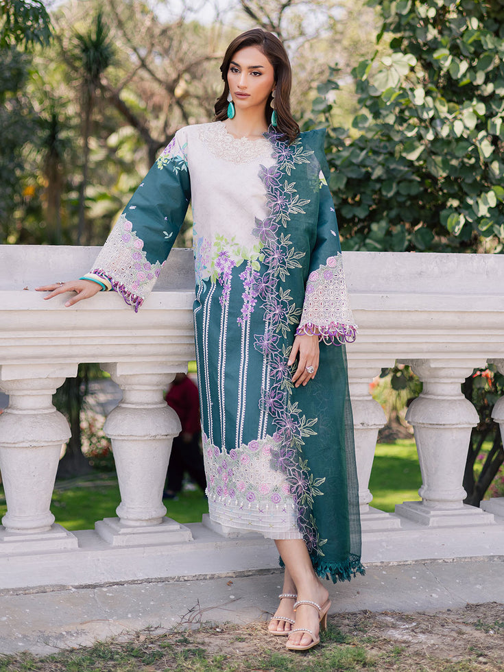Parishay | IVY Bloom V2 Lawn | BLOOM-01 -  Parishay Ladies Clothes - Original Designer Dress - House of Maryam