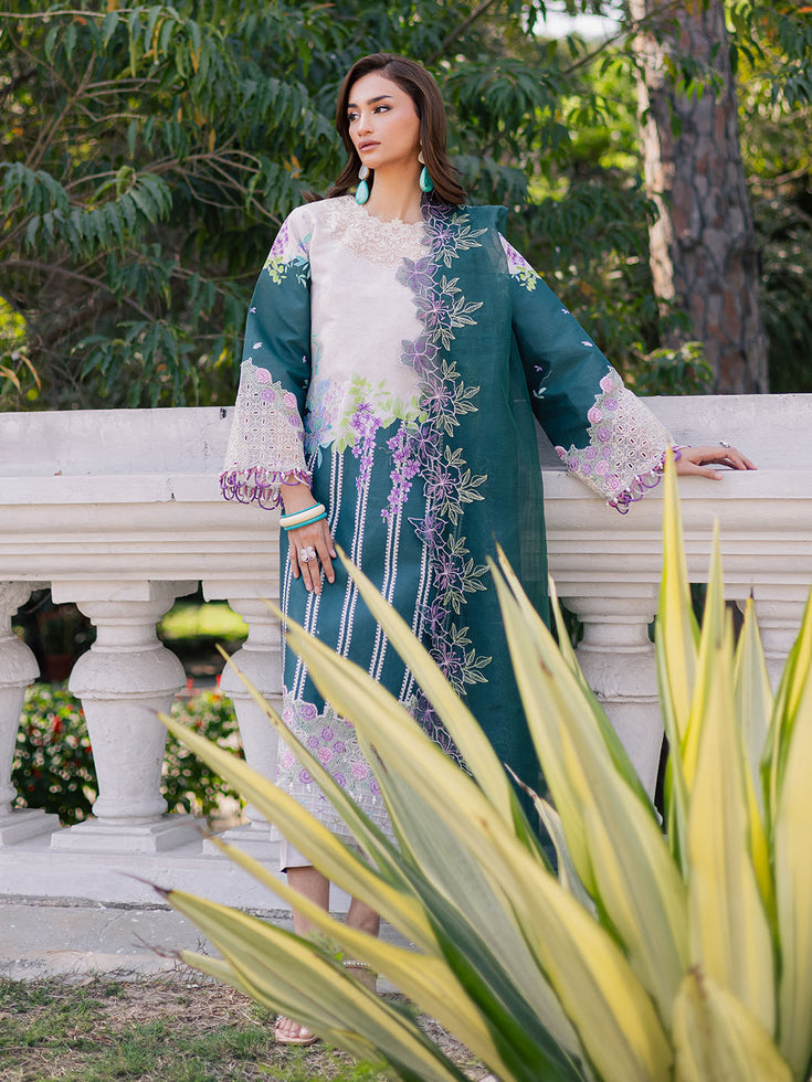 Parishay | IVY Bloom V2 Lawn | BLOOM-01 -  Parishay Ladies Clothes - Original Designer Dress - House of Maryam