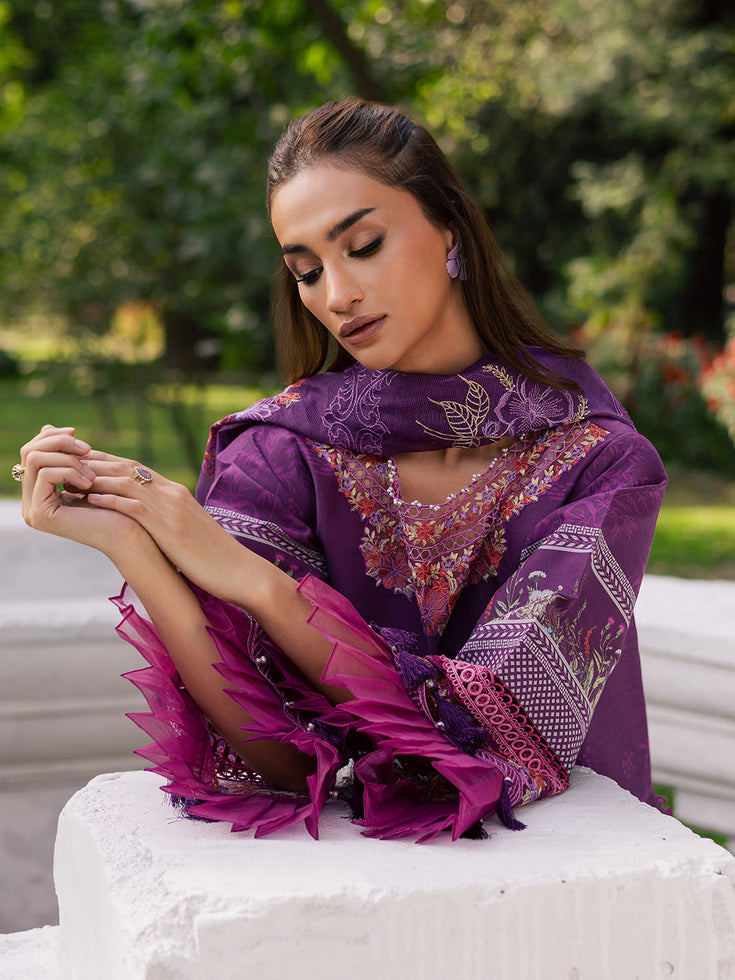Parishay | IVY Bloom V2 Lawn | BLOOM-07 -  Parishay Ladies Clothes - Original Designer Dress - House of Maryam