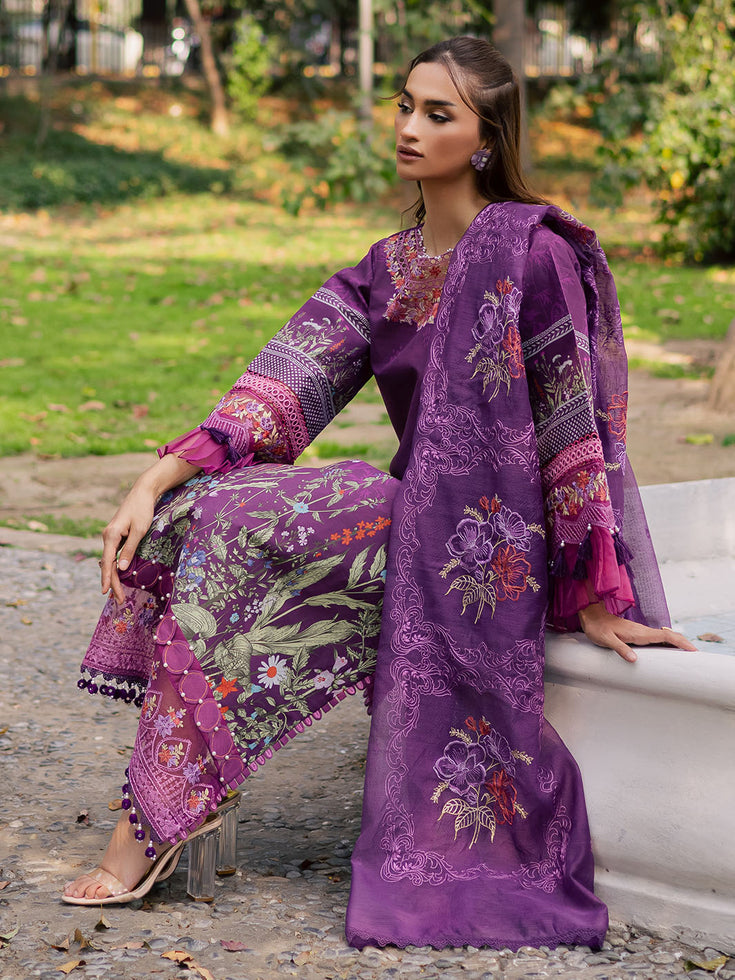 Parishay | IVY Bloom V2 Lawn | BLOOM-07 -  Parishay Ladies Clothes - Original Designer Dress - House of Maryam
