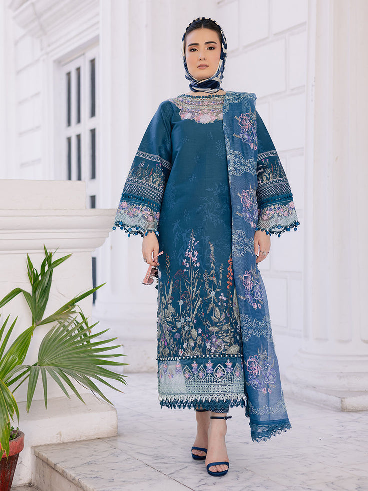 Parishay | IVY Bloom V2 Lawn | BLOOM-08 -  Parishay Ladies Clothes - Original Designer Dress - House of Maryam
