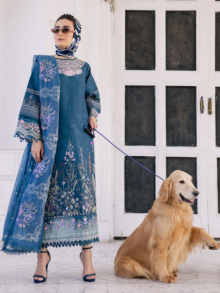 Parishay | IVY Bloom V2 Lawn | BLOOM-08 -  Parishay Ladies Clothes - Original Designer Dress - House of Maryam