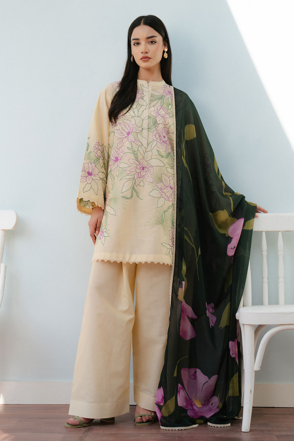 Zara Shahjahan | Coco Lawn 25 | BLOOM-1B -  Zara Shahjahan Ladies Clothes - Original Designer Dress - House of Maryam