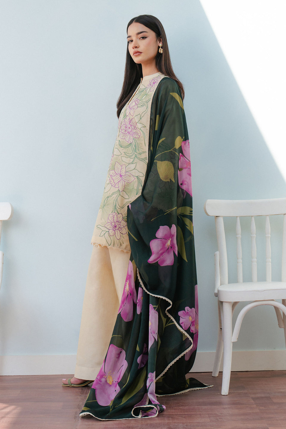 Zara Shahjahan | Coco Lawn 25 | BLOOM-1B -  Zara Shahjahan Ladies Clothes - Original Designer Dress - House of Maryam