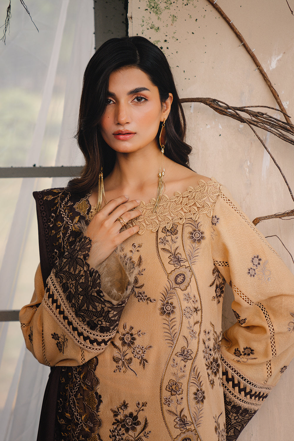 Saira Rizwan | Winter 2024 | NERIA-SRW24-07 -  Saira Rizwan Ladies Clothes - Original Designer Dress - House of Maryam