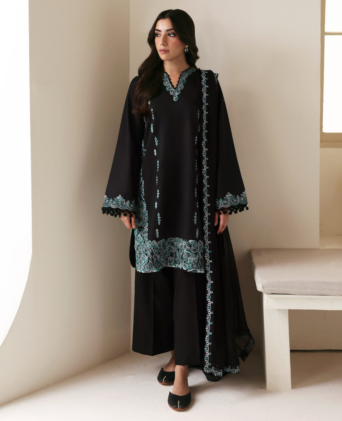 Republic Womenswear | Basics Pre Fall 25 | Noire