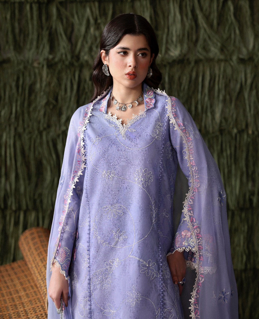Republic Womenswear | Basics Pret | Cornflower Blue-3