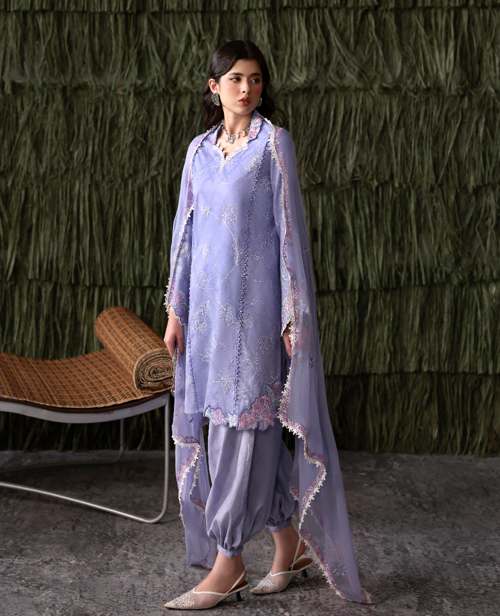 Republic Womenswear | Basics Pret | Cornflower Blue-2