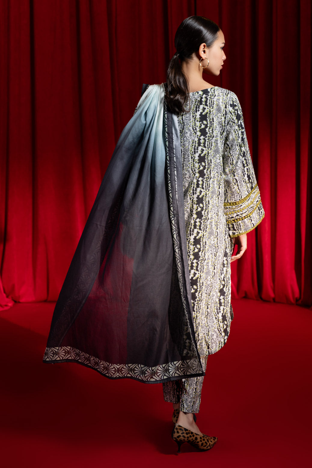 Bonanza Satrangi | Beige Cambric 3 Piece (BPS1243P25) -  Bonanza Satrangi Ready To Wear - Original Designer Dress - House of Maryam