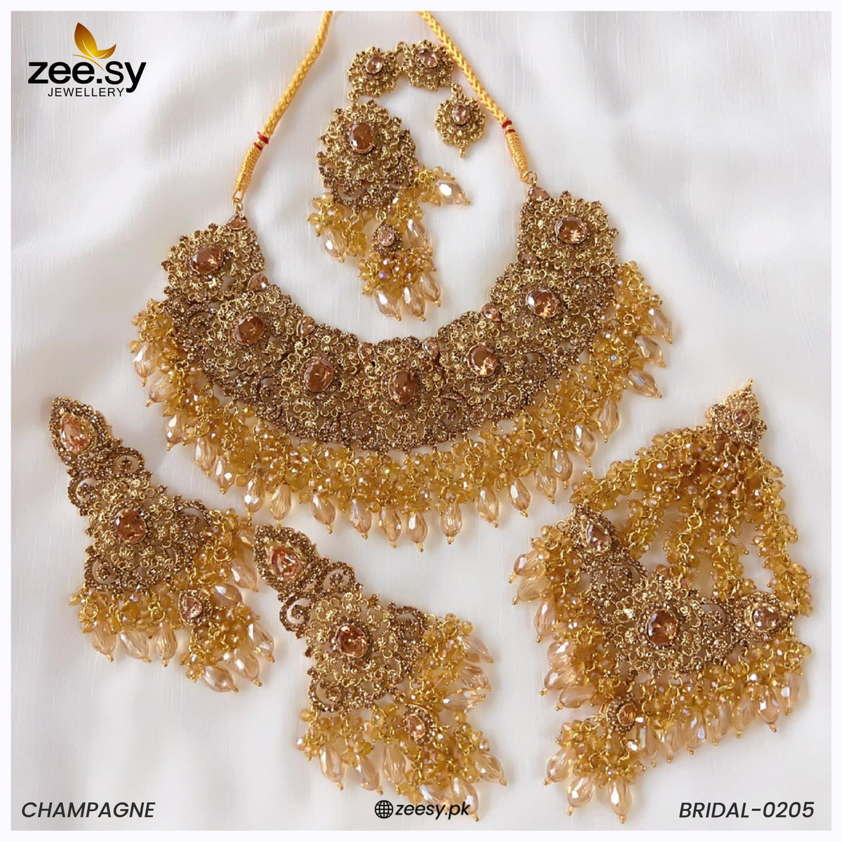Bridal-0205 -  Zeesy Bridal Set - Original Designer Dress - House of Maryam