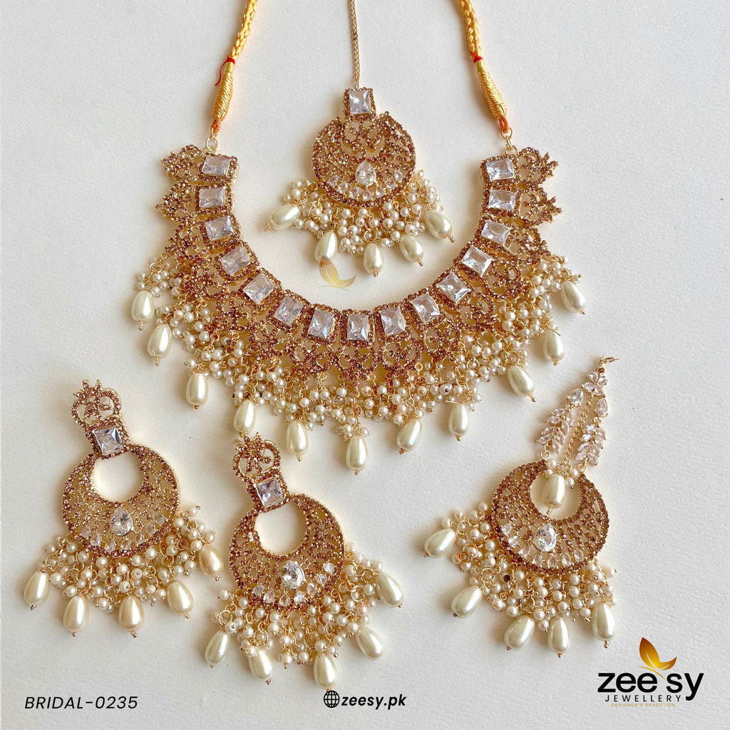 Bridal-0235 -  Zeesy Bridal Set - Original Designer Dress - House of Maryam