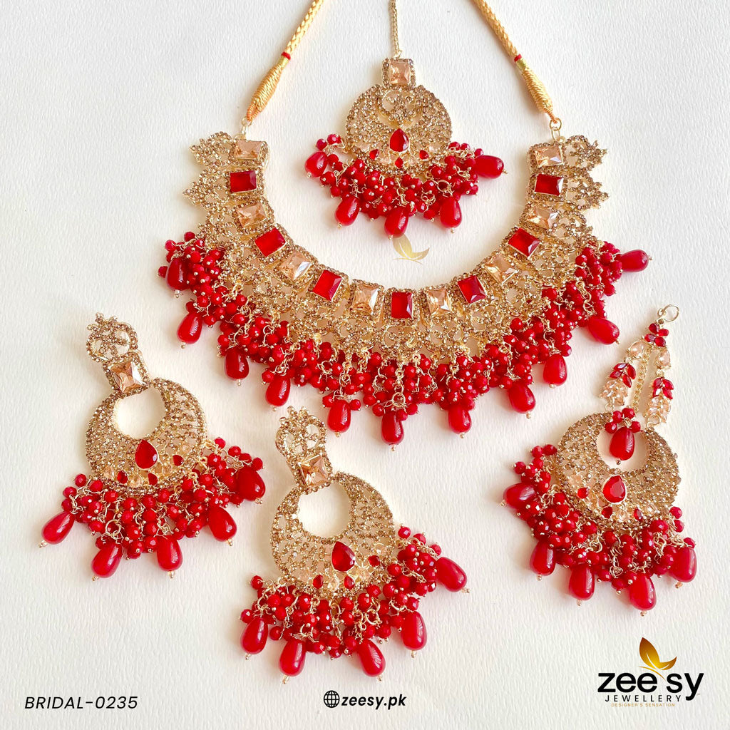 Bridal-0235 -  Zeesy Bridal Set - Original Designer Dress - House of Maryam