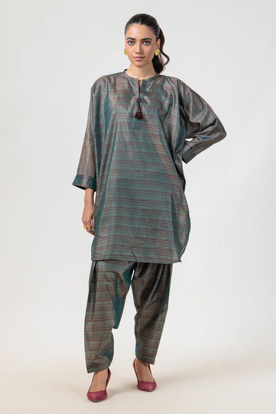 Bonanza Satrangi | Grey Mesuri 2 Piece (BS2242P02) -  Bonanza Satrangi Ready To Wear - Original Designer Dress - House of Maryam